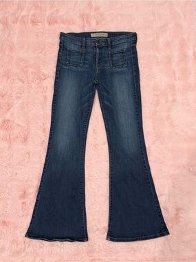 Guess Vintage Y2K Front Pocket Flare Jeans